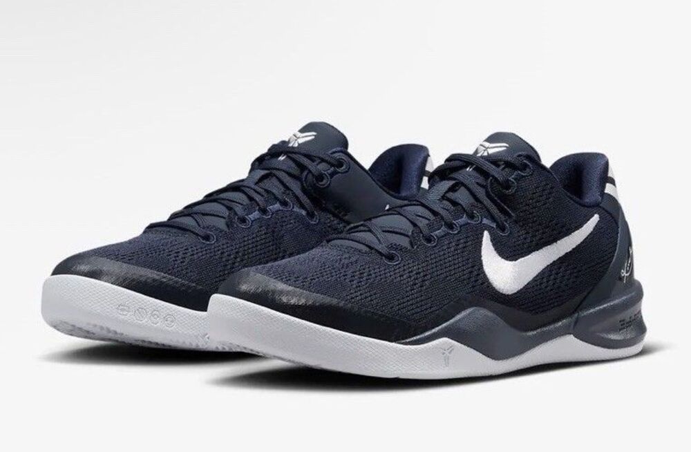 Kobe 8 VIII GS 6Y/Women’s 7.5 College Navy White FN0266-400 (058)